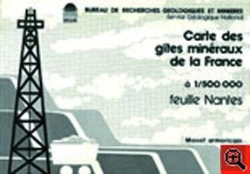 Bertrand.pt - Carte Des Gîtes Minéraux De La France ; Nantes
