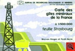 Bertrand.pt - Carte Des Gîtes Minéraux De La France ; Strasbourg