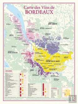 Bertrand.pt - Carte Des Vins De Bordeaux