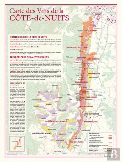 Bertrand.pt - Carte Des Vins De La Côte-De-Nuits