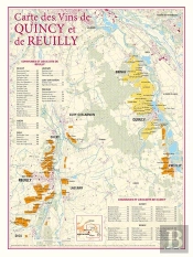 Carte Des Vins De Quincy Et De Reuilly