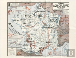 Bertrand.pt - Carte : France Agriculture