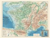 Carte : France Physique