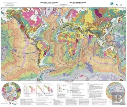 Bertrand.pt - Carte Géologique Du Monde Au 1/35 M (3e Édition)