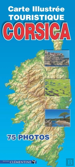 Bertrand.pt - Carte Illustrée Touristique Corse