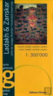 Carte Ladakh-Zanskar