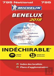 Carte Nationale 795 Benelux Indechirable 2018