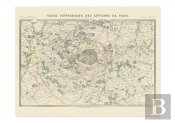 Carte Pittoresque Des Environs De Paris