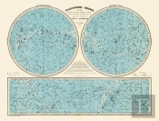 Carte - Planisphere Celeste