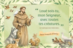 Bertrand.pt - Carte Prière Saint François D'Assise 01a (Par 20)