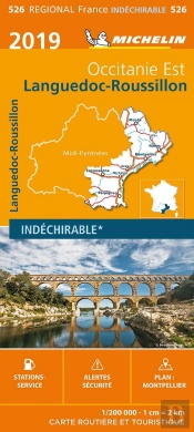 Carte Regionale 526 Languedoc Roussillon 2019