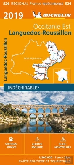 Bertrand.pt - Carte Regionale 526 Languedoc Roussillon 2019