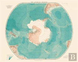 Bertrand.pt - Carte Régions Antarctiques : Géographie Nostalgique