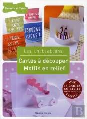 Cartes À Découper ; Motifs En Relief