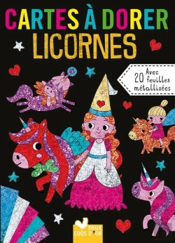 Bertrand.pt - Cartes A Dorer - Licornes