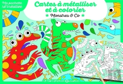Bertrand.pt - Cartes A Metalliser - Monstres & Co