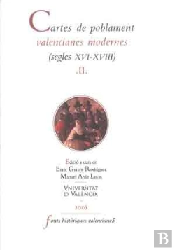 Bertrand.pt - Cartes De Poblament Valencianes Modernes. Vol.Ii