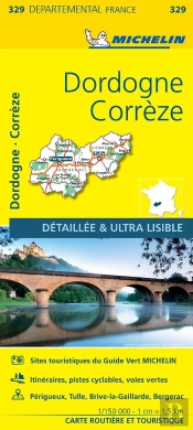 Cartes Départementales N.329 : Corrèze, Dordogne