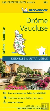 Cartes Départementales N.332 : Drôme, Vaucluse