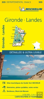Cartes Départementales N.335 : Gironde, Landes