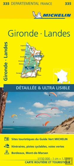 Bertrand.pt - Cartes Départementales N.335 : Gironde, Landes