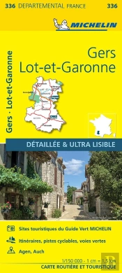 Cartes Départementales N.336 : Gers, Lot-Et-Garonne