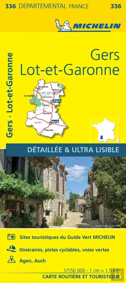 Bertrand.pt - Cartes Départementales N.336 : Gers, Lot-Et-Garonne