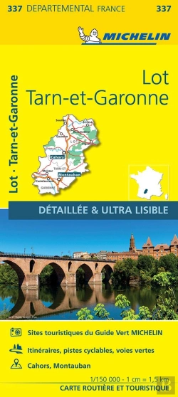 Bertrand.pt - Cartes Départementales N.337 : Lot, Tarn-Et-Garonne