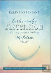 Cartes Oracles Ascension - Les Enseignements De L'Archange Metatron - Coffret