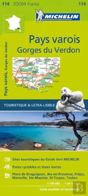Cartes Zoom N.114 : Pays Varois, Gorges Du Verdon