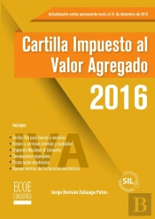 Cartilla Impuesto Al Valor Agregado 2016