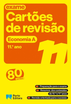 Bertrand.pt - Cartões de revisão - Livro Economia A - 11.º ano