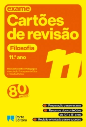 Cartões de revisão - Livro Filosofia - 11.º ano