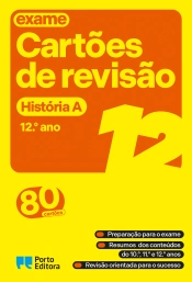 Cartões de revisão - Livro História A - 12.º ano