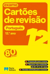 Cartões de revisão - Livro Português - 12.º ano