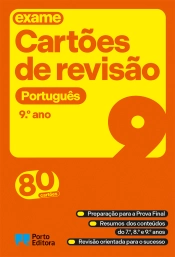Cartões de revisão - Livro Português - 9.º ano
