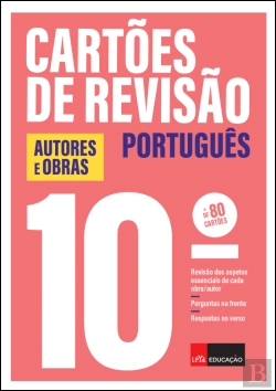 Bertrand.pt - Cartões de Revisão Português - Autores e Obras - 10.º Ano