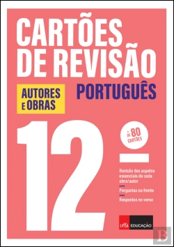 Bertrand.pt - Cartões de Revisão Português - Autores e Obras - 12.º Ano