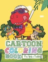 Cartoon Coloring Book For Kids And Toddler