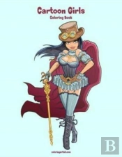 Cartoon Girls Coloring Book 1