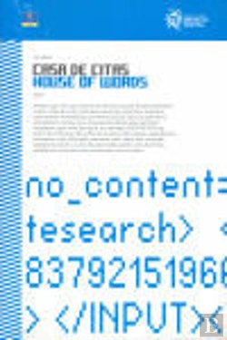Bertrand.pt - Casa De Citas = House Of Words