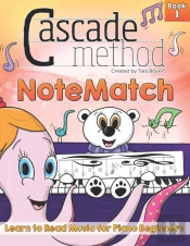 Cascade Method Notematch Book 1 Learn To Read Music For Piano Beginners
