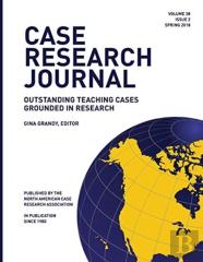 Case Research Journal, 38(2)