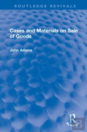 Cases And Materials On Sale Of Goods