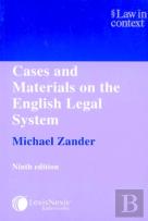 Cases And Materials On The English Legal System