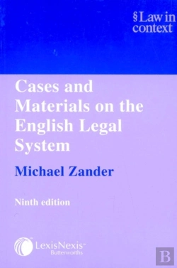 Bertrand.pt - Cases And Materials On The English Legal System