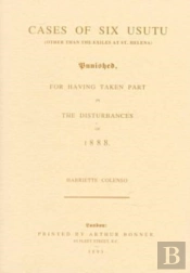Cases Of Six Usutu Punished For Having Taken Part In The Disturbances Of 1888