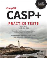 Casp+ Comptia Advanced Security Practitioner Practice Tests