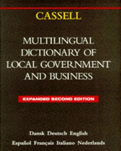 Bertrand.pt - Cassell Multilingual Dictionary Of Local Government And Business