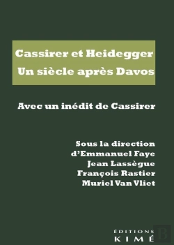Bertrand.pt - Cassirer Et Heidegger : Un Siècle Après Davos